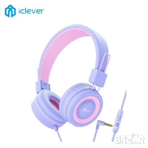 ПРОМО ! iClever Kids детски слушалки !, снимка 1 - Слушалки и портативни колонки - 47652062