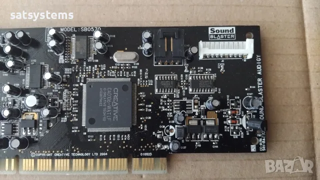 Звукова карта Creative Labs Sound Blaster SB0570 Audigy SE 7.1 Channel PCI , снимка 7 - Други - 56169199