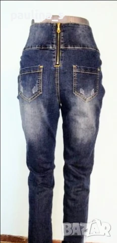 Три различни броя / Еластични маркови дънки / голям размер , снимка 11 - Дънки - 29749022