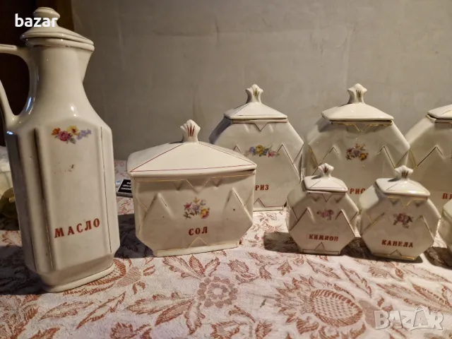 порцеланов сервиз за подправки , снимка 4 - Сервизи - 48552120