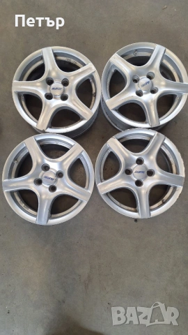 АЛУМИНИЕВИ ДЖАНТИ ЗА РЕНО ФОЛСВАГЕН МАЗДА ОПЕЛ ХЮНДАЙ НИСАН-4Х100-15цола