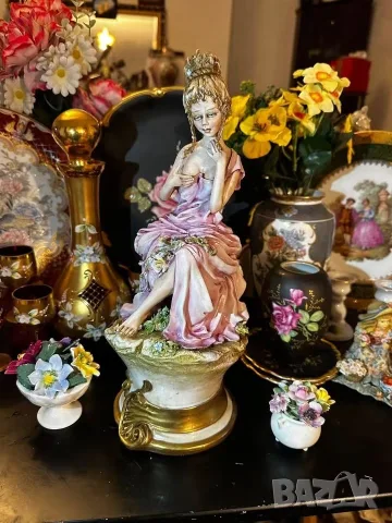 Capodimonte Italy , снимка 3 - Статуетки - 56466497