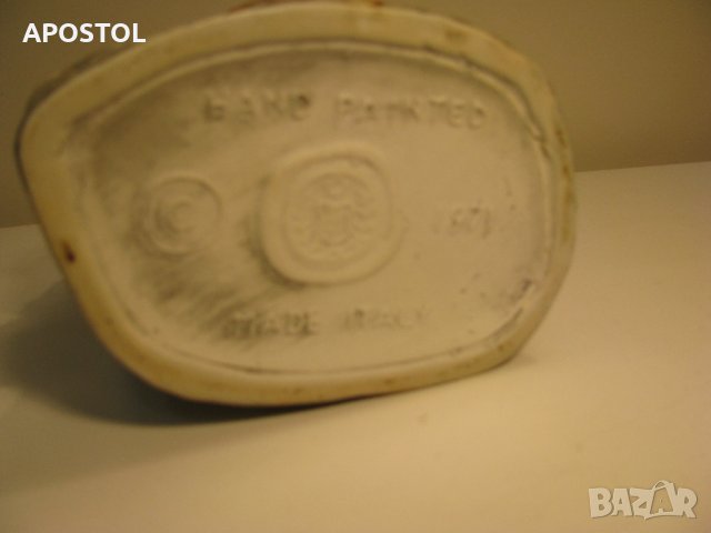 бутилка ръчно рисувана винтидж, снимка 5 - Антикварни и старинни предмети - 31642291