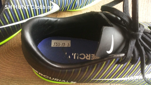 NIKE JR MERCURIALX VAPOR XI IC размер EUR 35 / UK 2,5 детски футболни за зала 133-13-S, снимка 13 - Футбол - 53046836