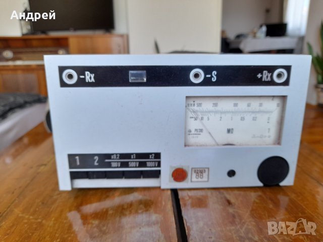 Стар Ом метър PU 310, снимка 2 - Антикварни и старинни предмети - 37527097