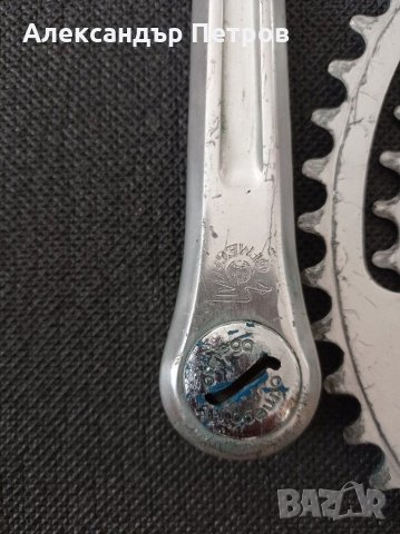 Ретро шосейни курбели OFMEGA+средно движение 36*24, снимка 2 - Части за велосипеди - 30943029