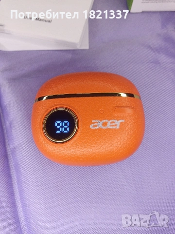 Безжични Bluetooth слушалки Acer, снимка 7 - Bluetooth слушалки - 53359406