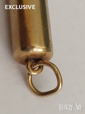 Златен молив 9к 1930г 20,68гр, снимка 3 - Други - 53711282