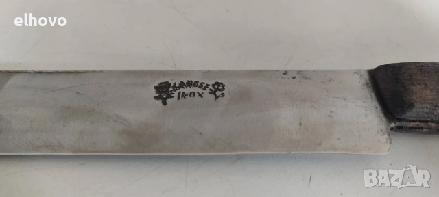 Стар кухненски нож, снимка 2 - Антикварни и старинни предмети - 52572635