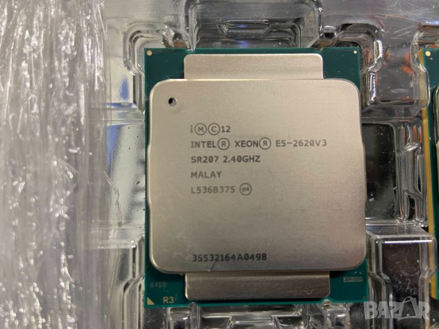 Процесори Intel Xeon Bronze, E5-2680 v3, E5-2660 v3, E5-1620 v3 / workstation server cpu, снимка 5 - Процесори - 39580224