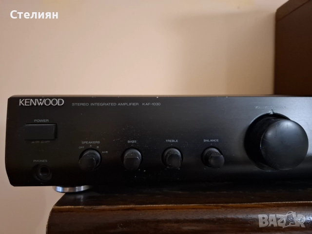 Усилвател Kenwood KAF-1030, снимка 2 - Ресийвъри, усилватели, смесителни пултове - 52715535