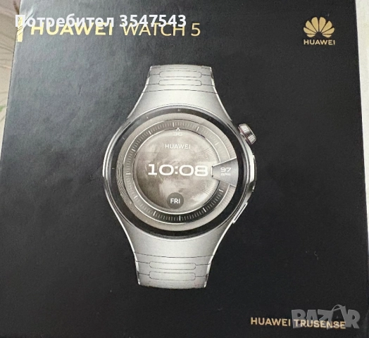 HUAWEI WATCH 5 , снимка 3 - Смарт часовници - 52892987