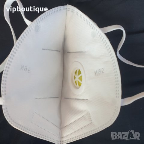 KN95/ FFP2 висококачествени предпазни маски с клапа за лице, снимка 10 - Медицински консумативи - 28283413