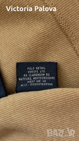 Елегантен топ халтер RALPH LAUREN, американско рамо, 100% памук, Перу, снимка 12 - Корсети, бюстиета, топове - 53983235