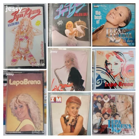 Lepa Brena - Колекция дискове и касети 2