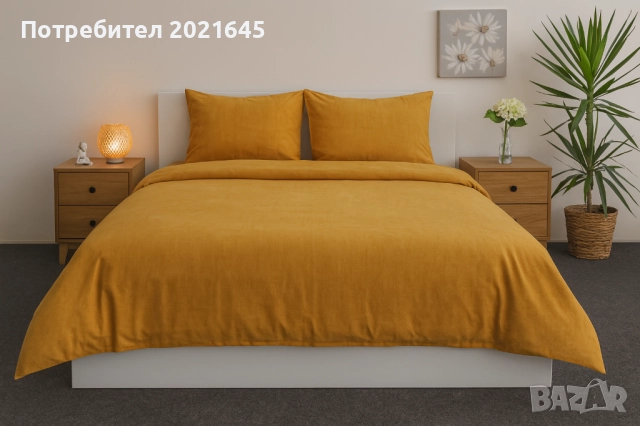 Едноцветни спални комлекти памук, снимка 2 - Спално бельо - 52182980