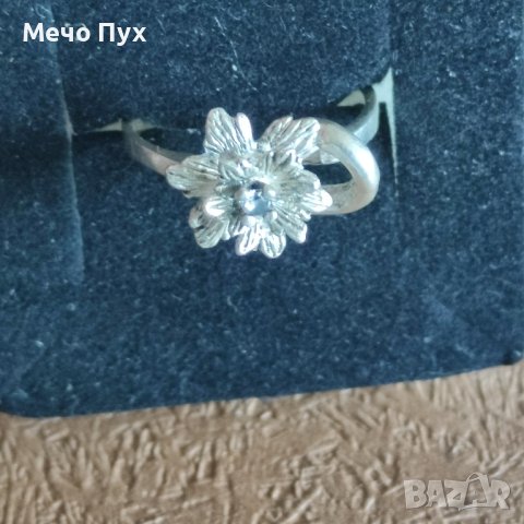 Сребърен пръстен (213), снимка 9 - Пръстени - 44338843