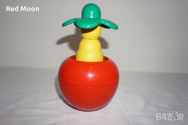 Vintage Рядка LEGO Музикална играчка ябълка Primo Duplo Musical Apple Toy 2973 Roly Poly, снимка 12 - Колекции - 44225955