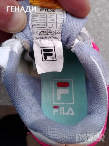 Бебешки маратонки FILA , снимка 5 - Бебешки обувки - 54208253