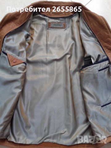 KARL Lagerfeld мъжко кожено яке, снимка 4 - Якета - 42819336