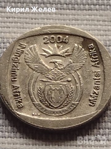Две монети 1 ранд 2004г. Африка / 5 цент 1991г. Кения за КОЛЕКЦИОНЕРИ 41178, снимка 5 - Нумизматика и бонистика - 42818990