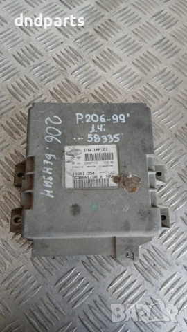 Компютър Peugeot 206 1.4 1999 9635991180 16301.354 IAW1AP.81