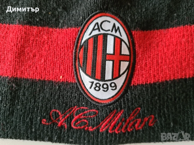 Зимна шапка AC Milan Милан, снимка 3 - Футбол - 56160620