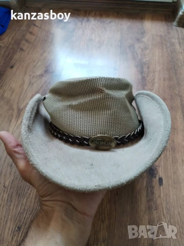 jacaru australia summer breeze - мъжка кожена шапка С, снимка 11 - Шапки - 50942985