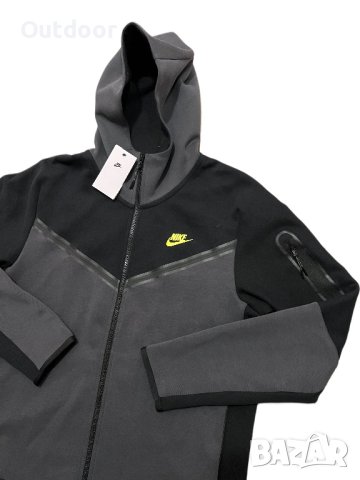 Мъжко горнище Nike Tech Fleece, размер: L  , снимка 2 - Спортни дрехи, екипи - 44374657