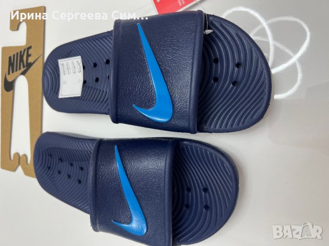 Оригинални чехли Nike 38,5 номер, снимка 6 - Детски сандали и чехли - 38362322