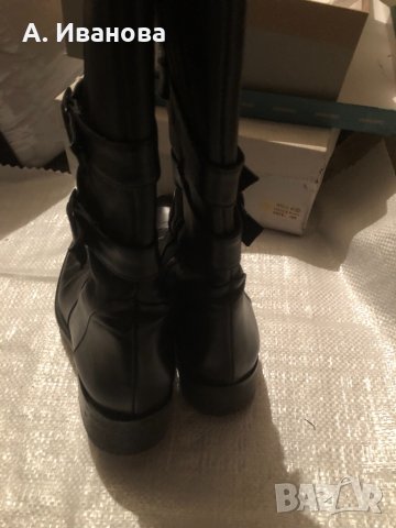 Дамски ботуши естествена кожа, снимка 4 - Дамски ботуши - 30634370