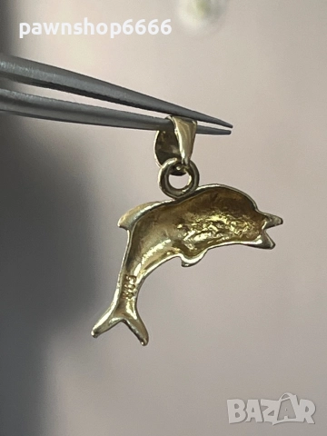 Златна висулка 14 карата, снимка 4 - Колиета, медальони, синджири - 51663517