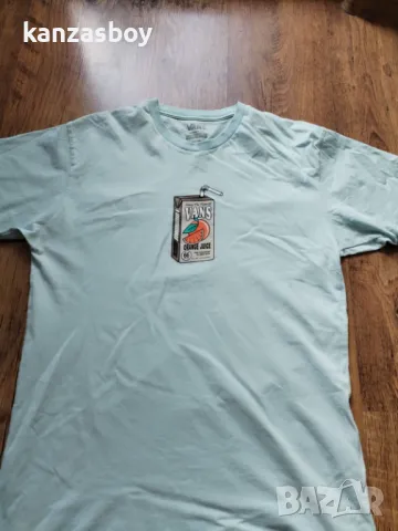 vans - страхотна мъжка тениска КАТО НОВА M, снимка 6 - Тениски - 50258702