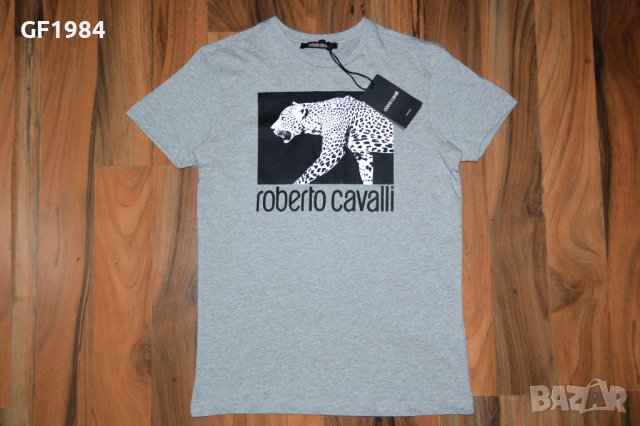 Roberto Cavalli - мъжкa тенискa, размер S, снимка 1 - Тениски - 36662177