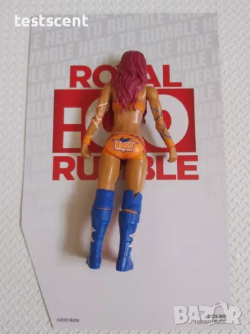 Екшън фигура WWE Sasha Banks Саша Банкс играчка Elite Series Mattel figure blue orange Mercedes Mone, снимка 5 - Колекции - 48747465