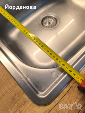 Мивка със смесител и сифон, снимка 3 - Мивки - 52683494