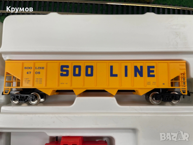 Стартов сет комплект Mehano дизел кран вагони HO 1:87 влак ЖП модел релси траф, снимка 5 - Колекции - 54009705