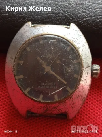 Стар механичен часовник дамски Заря СССР 22 камъка за ремонт части КОЛЕКЦИЯ 48047, снимка 5 - Антикварни и старинни предмети - 50137835