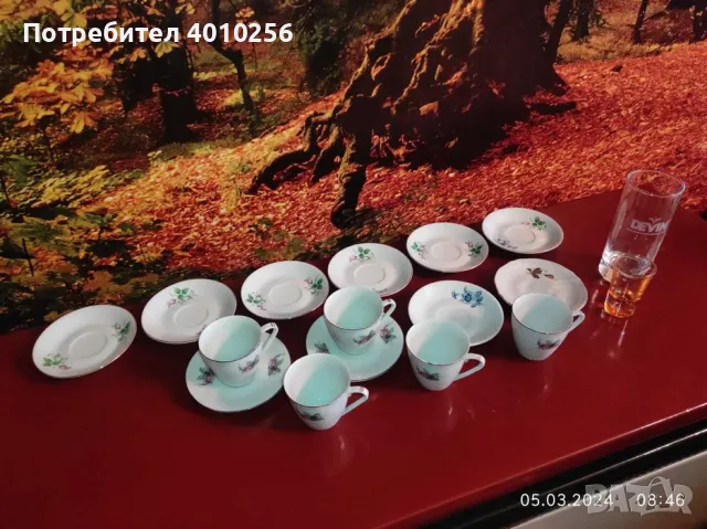 АНТИКВАРНИ ЧИНИЙКИ И ЧАШКИ+ПОДАРЪЦИ, ЕВТИНО, снимка 5 - Чинии - 49005295