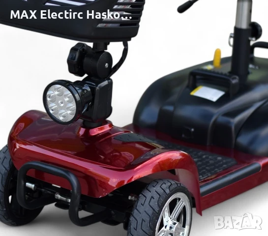 Инвалидна електрическа четириколка Max Electric BL1 350W Red, снимка 5 - Инвалидни скутери - 51259774
