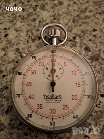 Hanhart stoper  и Agat -руски хронограф