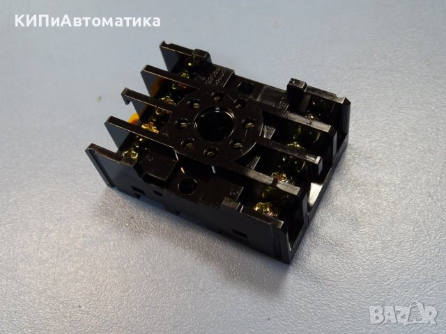 цокъл за реле Omron PF085A connecting socket relay 8-pin 250V, снимка 3 - Резервни части за машини - 37672042
