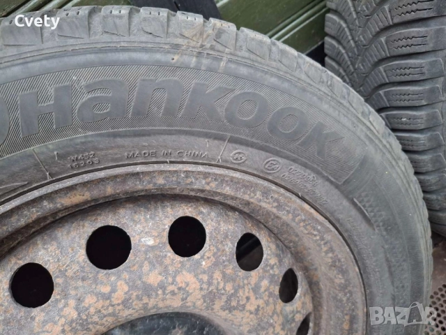 Зимни гуми HANKOOK втора употреба , снимка 6 - Гуми и джанти - 52365827
