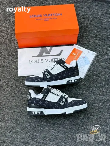 Louis Vuitton Нови Мъжки Маратонки с Кутия Луи Витон 