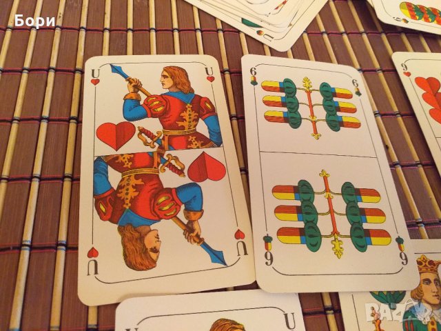 Немски карти, снимка 5 - Карти за игра - 29457490