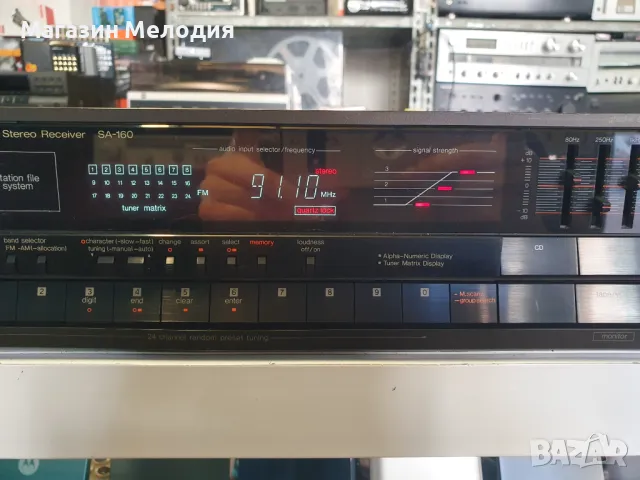 Ресийвър Technics SA-160 В отлично техническо състояние, много добър външен вид., снимка 4 - Ресийвъри, усилватели, смесителни пултове - 49370784