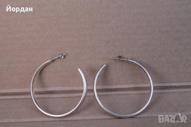 Сребърни обеци 