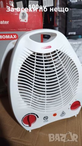 Печка вентилаторна Termomax 2000W, Термостат,5 степени на сила и 2 степени на мощността, снимка 1