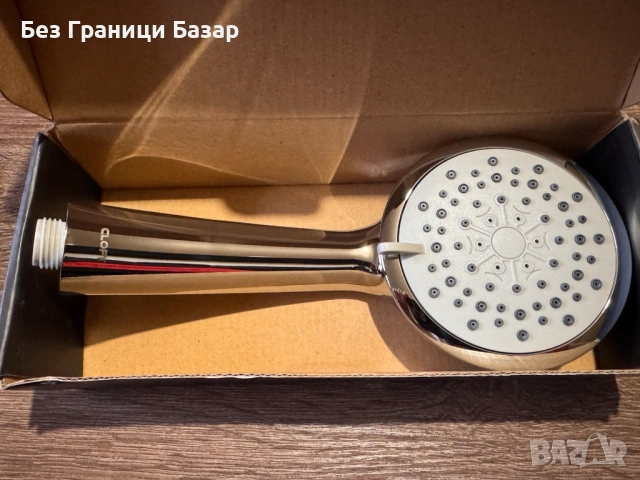 Нов Ръчен душ CLOFY SH-YS05 – Хромирана слушалка глава с равномерен воден поток за баня, снимка 2 - Други стоки за дома - 53323486