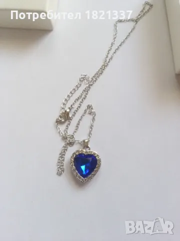 Колие с кристали , снимка 3 - Колиета, медальони, синджири - 47456956